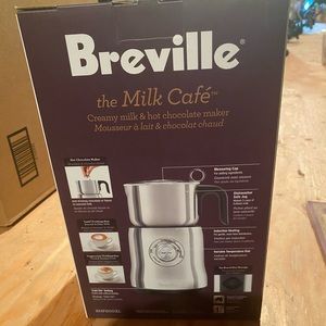 Breville NIB Milk Cafe creamy milk & hot chocolate